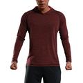 FOCUSSEXY Men Pullover Hooded Shirt Mens Hoodies Pullover Long Sleeve Casual Hoodie Thin Hooded Shirt Long Sleeve Casual Sweatshirts Sports Workout Pullovers Tops