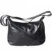 Italian Artisan 198-3014-Black Giada Womens Luxury Handmade Leather Shoulder Handbag, Black