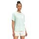 The North Face Women's S/S Half Dome Tri-Blend Tee, Misty Jade Heather, L