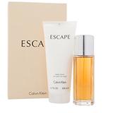 Calvin Klein Escape Perfume Gift Set for Women, 3.4 oz EDP Women's Spray Perfume + 6.8 Lotion Set