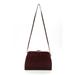 Pre-ownedSalvatore Ferragamo Womens Leather Clasp Shoulder Bag Red Gold