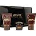 versace crystal noir by gianni versace for women. set-eau de parfum .17 oz mini & body lotion .8 oz mini & shower gel .8 oz mini