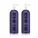 Alterna Caviar Moisture Shampoo and Conditioner 33.8 oz Liter Duo