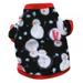 Autmor Small Pet Dog Warm Christmas Costume Jacket Coat Cats Doggy Fleece Shirt Sweater