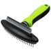 Pet Life Â® Flex Series 2-in-1 Dual-Sided Grooming Undercoat Pet Rake and Deshedder