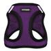 Voyager Step-in Air Cat Harness - All Weather Mesh Step in Vest Harness for Small and Medium Cats by Best Pet Supplies - Harness (Purple/Black Trim) XXS (Chest: 10.5-13 )