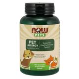 Pet Allergy for Dogs/Cats 75 Chewable Tablets by NOW Pets