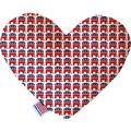 Mirage Pet Products 1396-TYHT8 8 in. Republican Heart Dog Toy