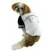 Linebarker Dog Costume Padded Line Backer Pet Tee Halloween Football T-Shirt M