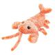 USB Charging Electric Cat Toy Simulation Dancing Moving Floppy Lobster Tooth Cleaner Plush Cat Toy