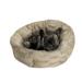 Arlee Quilted Slumber Oval Round Cuddler - Pet Dog Cat Bed - Washable Easy Care - Small/Medium (choose your color)