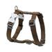 Red Dingo DH-ZZ-BR-LG Dog Harness Classic Brown- Large