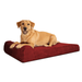 Barker Jr. - 4 Pillow Top Orthopedic Dog Bed with Headrest