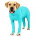 Dog Tight Clothes Pure Color Dog Jumpsuit Four-Legged Pajamas Coat Nursing Belly Weaning Clothes Bodysuit Home Wear