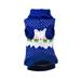 Pet Dog Sweaters Knitted Classic Pet Strawberry Pattern Sweater Autumn Winter Warm Costume Pet Dog Cat Warm Coat Dog Classic Outfit Knit Sweater Winter Clothes Apparel for Small Puppy Blue M