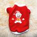 Cute Christmas Pet Dog Clothes Xmas Pet Tee Cotton Tank Top for Pet Puppy Small Dogs