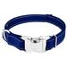 Country Brook PetzÂ® 3/4 inch Premium Royal Blue Reflective Nylon Dog Collar - Small