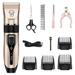 moobody Pet Grooming Hair Hair Cutter Low Noise Dog Cat Hair Trimmer Cutter Baby Hair USB Rechargeable Shavers Electrical Pet Professional Grooming Machine Tool