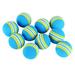 Feiona new 10pcs/set color blue cat dog pet toy ball chew interactive toy natural foam ball training toy pet supplies