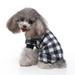 Luxsea Pet Soft Lovely Pajamas for Small Medium Dogs Puppy Costume