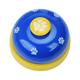 Lovely Pet Call Bell Dog Ball-Shape Paws Printed Meal Feeding Educational Toy Puppy Interactive Training Tool 6 Colors