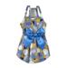 Dog Dresses Pet Princess Skirts with Ribbon Bowknot Cute Puppy Sundress Spring Summer Shirts Vest for Small Dogs Cats Blue Sling XL