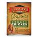 Evanger s Grain-Free 100% Organic Cooked Chicken Wet Supplamental Dog Food 12.8 Oz Case of 12