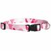 Camo Dog Collars Two Tone Pink or Green Camouflage Adjustable Nylon Choose Size (Pink - xSmall)