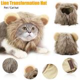 Amerteer Lion Mane Costume - Lion Mane for Cats - Fits Neck Size 11â€�-15â€� - Perfect for Christmas Parties Photo Shoots and Gifts for Cat Lovers