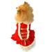 Christmas Dog Dress Winter Pet Dog Clothes Dog Xmas Costume Dog Yorkie Chihuahua Cat Clothes Dresses Pet Clothing