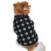 New Autumn Pet Dog Clothes Warm Down Jacket Waterproof Coat Hoodies for Chihuahua Dogs for Puppy Wholesale Pet Clothing Black XS