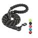 5-Feet Strong Nylon Dog Leash â€“ Padded Handle & Reflective Threads for Medium and Large Dogs TIKA