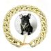 Pet Collar Necklace Fashion Cool Plastic Pet Chain Necklace Pet Chain Collar for Cats Dogs