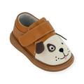 Wee Squeak Fetch the Dog Shoe Size: 10 Color: Brown