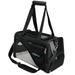 Katziela Safari Sleeper Pet Carrier - Comfortable - Airline Approved (Black)