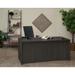 Legacy 71" Full Double Pedestal Desk- Ash Grey