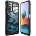 Ringke Fusion-X Case Compatible with Xiaomi Redmi Note 10 Pro / 10 Pro Max Transparent Hard Back Shockproof Advanced Bumper Cover - Camo Black