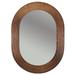 Premier Copper Products 34" Oval Hand Hammered Copper Mirror