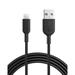 Anker iPhone Charger Cable Powerline II Lightning Cable (10 Feet) Durable Cable MFi Certified for iPhone Xs/XS Max/XR/X/8/8 Plus/7/7 Plus iPad 8 (Black)