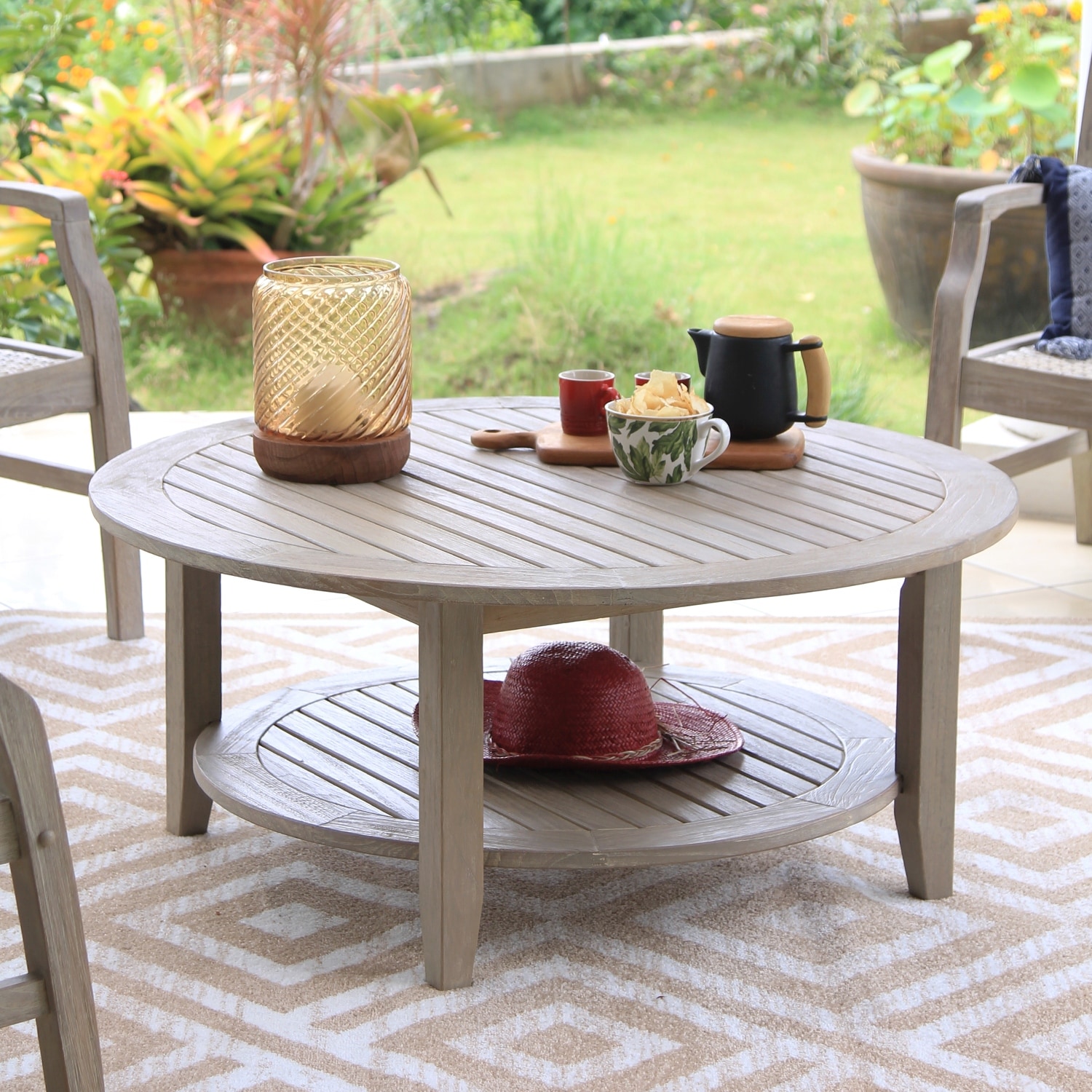 Cambridge Casual Zuma Teak Outdoor Patio Coffee Table
