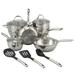 Oster Ridgewell 13 piece Stainless Steel Belly Shape Cookware Set