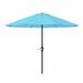 Pure Garden 9ft Patio Umbrella Brilliant Blue