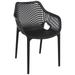 Belen Kox Outdoor Dining Arm Chair Black - Set Of 2