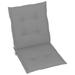 vidaXL Chair Cushion Water Repellent Patio Chair Cushion Pad Oxford Fabric