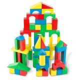 Melissa & Doug 100-Piece Wood Blocks Set