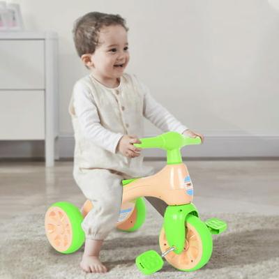 Kids Toddler Tricycle Balance Bike Scooter Riding Toys w/ Sound Christmas Gifts 