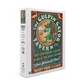 Jacksonville Florida The Gulpin Gator Tavern Vintage Sign (1000 Piece Puzzle Size 19x27 Challenging Jigsaw Puzzle for Adults and Family Made in USA)