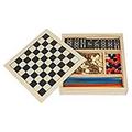 5 in 1 Wooden Game Set