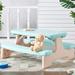 Kidzilla Kids Bench Table Set Children Picnic Table Bench Play Table Child Size