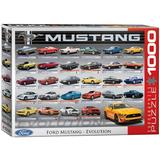 Ford Mustang Evolution 50th Anniversary Puzzle 1000 Pieces